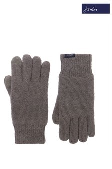 Joules Grey Bamburgh Gloves (A62758) | $21
