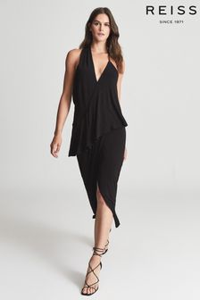 Reiss Xena Strappy Open Back Cocktail Dress (A62804) | ₪ 888