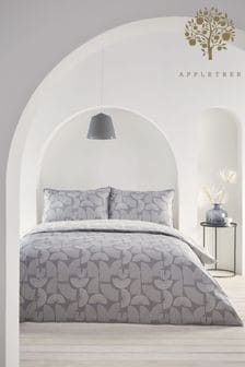 Appletree Silver Style Nola Duvet Cover and Pillowcase Set (A62898) | ₪ 140 - ₪ 233