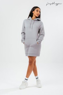 Hype. Damen Langes Sweatshirt mit Schriftzug (A63820) | 54 €