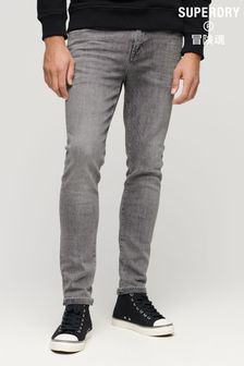 Superdry Grey Organic Cotton Skinny Jeans (A63911) | $124