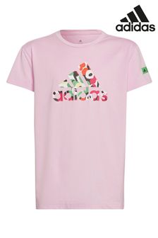 adidas Pink AeroReady Marimekko T-Shirt (A64155) | €25