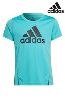 Grün - adidas Performance T-Shirt mit Logo (A64228) | 10 €