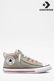 Серые детские кеды на шнуровке Converse Chuck Taylor All Star Street (A64436) | €47