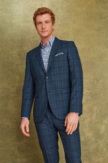 Joules Wool Slim Fit Suit: Jacket (A64805) | 440 zł