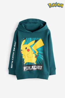 Teal Blue Pokémon Hoodie License (3-16yrs) (A64990) | AED98 - AED125