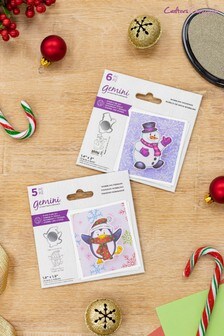 Crafters Companion Christmas Stamp Set Gemini Collection