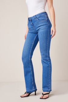 Bright Blue Let Down Hem Bootcut Jeans (A65273) | CHF 26