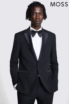 MOSS Slim Fit Black Suit: Jacket (A65722) | ₪ 649