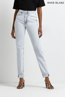 Выбеленные моделирующие джинсы в винтажном стиле River Island (A65833) | €51