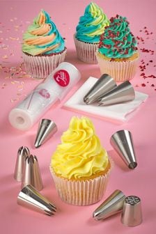 Tala Set of 5 Clear Cupcake Baking & Decorating Set