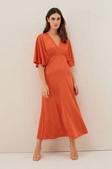 Next 2024 orange dress