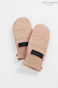 Ted Baker Pink Alibeth Nylon Puffer Mittens (A66105) | ₪ 147