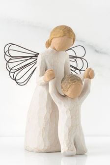 Willow Tree Cream Guardian Angel Figurine (A66185) | kr338