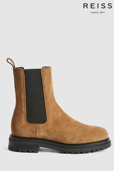 Reiss Thea Suede Chelsea Boots (A66759) | ₪ 935