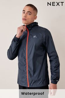 Темно-синий - Непромокаемая складная куртка (A66995) | €24