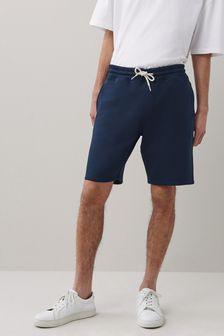 Navy Blue Soft Fabric Jersey Shorts (A67194) | €21