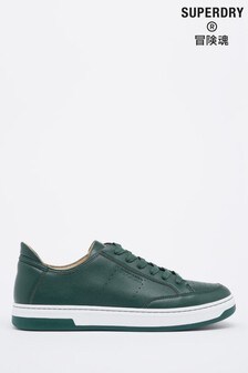 SUPERDRY Green Vegan Basket Sport Low Trainers (A67370) | 87 €