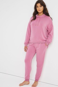 Figleaves Pink Rosewood Cuffed Joggers (A68674) | €21
