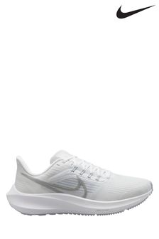 Nike White Air Zoom Pegasus 39 Running Trainers (A68693) | €162