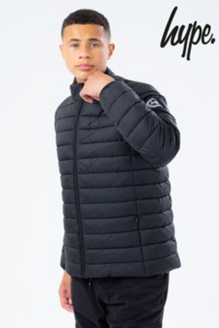 Hype Unisex Kids Black Lightweight Puffer Jacket (A68869) | 37 €