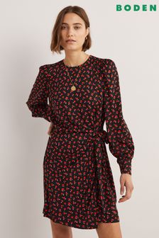 Robe courte Boden Rouge cache-cœur avec jupe (A68878) | €52