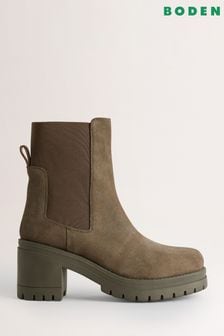 Boden Green Chunky Heeled Chelsea Boots (A69157) | €102