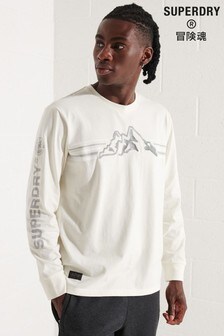 Superdry Cream Expedition Graphic Long-Sleeve Top (A69485) | 40 €