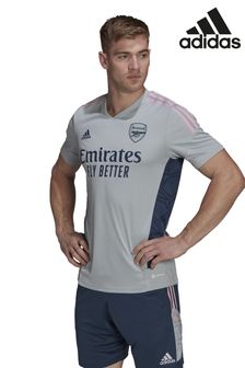 adidas Grey Arsenal Condivo 22 Training Adult Jersey T-Shirt (A70188) | €32