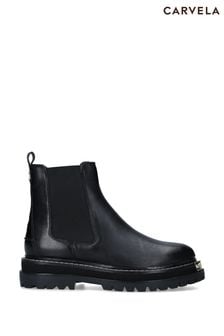 Carvela Black Base Chelsea Boots (A70299) | $189
