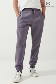 Crew Clothing Company Grey Crossed Oars Joggers