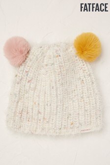 FatFace Natural Double Pom Beanie (A71437) | €8