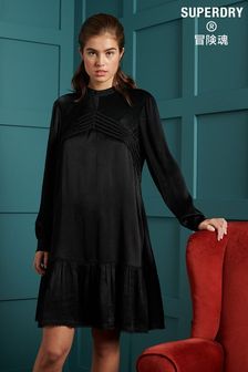 Superdry Black Limited Edition Dry Lace Dress (A71651) | 236 zł