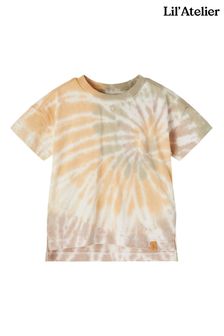 Lil'Atelier Baby Unisex Multi Tye Dye Boxy T-Shirt (A71707) | 23 €
