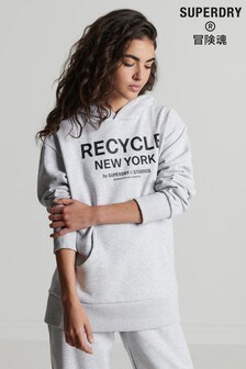 Superdry Grey Recycled City Hoodie (A72122) | €68