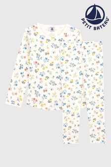 Petit Bateau Cream Floral Pyjamas (A72724) | ₪ 182 - ₪ 205
