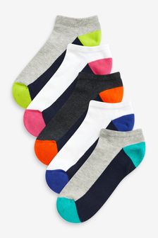Talón acolchado brillante multicolor - Calcetines de deporte estampados (A73067) | 13 €