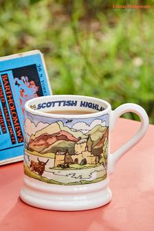 Emma Bridgewater Cream Landscapes Of Dreams Scottish Highlands 1/2 Pint Mug (A73133) | R431