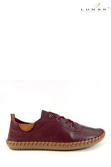 Lunar Purple Leather Shoes (A73457) | ₪ 210