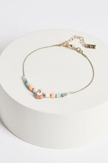 Multicoloured Pretty Shell and Bead Anklet (A73500) | ₪ 26