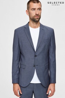 Selected Homme Blue Bill Slim Suit Jacket (A74259) | €66