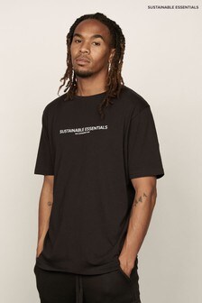 Sustainable Essentials Black Moxley Eko T-Shirt (A74462) | 20 €