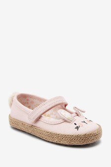 Canvas Mary Jane Shoes (Younger)