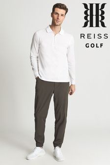 Reiss White Ashdown Golf Half Zip Polo Shirt (A76162) | 105 €