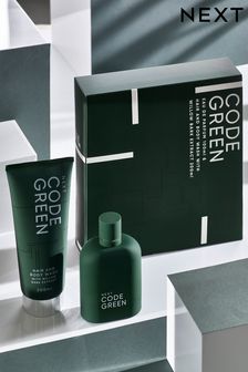 Code Green 100ml Eau De Parfum Aftershave and 200ml Body Wash Gift Set (A76600) | €23.50