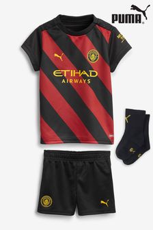 Puma Black Manchester City Away 2022/2023 Baby Mini Kit (A76657) | 27 €