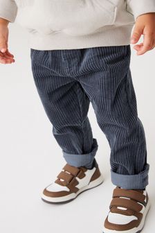 Indigo Blue Cord Pull-On Trousers (3mths-7yrs) (A77472) | €17 - €20