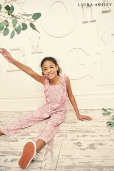 Laura Ashley Pink Frill Jumpsuit (A77937) | €15.50 - €19