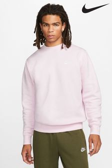 Nike Pink Club Crew Neck Sweatshirt (A78179) | €28