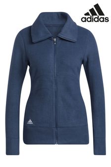 adidas Golf Jacke aus Polarfleece, Blau (A78312) | 74 €